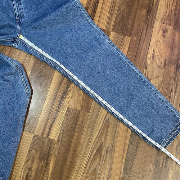 Levi's 560 Loose Fit Straight Leg Jeans Women’s Misses Size 16 Regular Red Tab - Picture 10 of 10